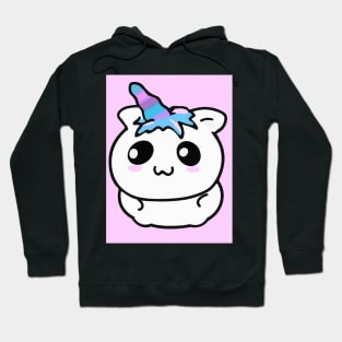 Bubblegum Happy Unicornia Ball; Pink Unicorn; From: Unicornia Ball Collection Hoodie